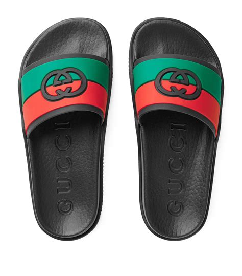 gucci 13 yr old boy slides|Gucci Kids Shoes for Boys .